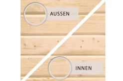 KARIBU Gartenhaus Theres 7, Naturbelassen, Fichtenholz 28mm, 648 X 304 X 250 Cm, Satteldach, Inkl. Dachausbauelement 15 KARIBU Gartenhaus Theres 7, Naturbelassen, Fichtenholz 28mm, 648 X 304 X 250 Cm, Satteldach, Inkl. Dachausbauelement -Gartenmoebel Verkaufs-Shop 30471 3 04.jpg