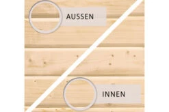 KARIBU Gartenhaus Radeburg 1, Naturbelassen, Fichtenholz 40mm, 346 X 309 X 229,5 Cm, Pultdach, Massivholzdach 18 KARIBU Gartenhaus Radeburg 1, Naturbelassen, Fichtenholz 40mm, 346 X 309 X 229,5 Cm, Pultdach, Massivholzdach -Gartenmoebel Verkaufs-Shop 30473 1 06.jpg