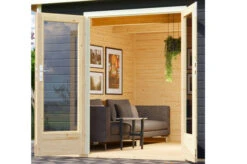 KARIBU Gartenhaus Radeburg 1, Terragrau, Fichtenholz 40mm, 346 X 309 X 229,5 Cm, Pultdach, Massivholzdach 16 KARIBU Gartenhaus Radeburg 1, Terragrau, Fichtenholz 40mm, 346 X 309 X 229,5 Cm, Pultdach, Massivholzdach -Gartenmoebel Verkaufs-Shop 30473 2 03.jpg