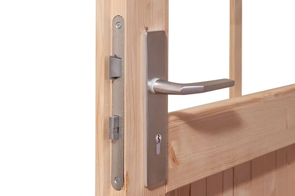 KARIBU Gartenhaus Radeburg 1, Terragrau, Fichtenholz 40mm, 664 X 309 X 229,5 Cm, Pultdach, Anbau 3,3m 5 KARIBU Gartenhaus Radeburg 1, Terragrau, Fichtenholz 40mm, 664 X 309 X 229,5 Cm, Pultdach, Anbau 3,3m – Bild 3