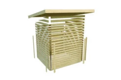 KARIBU Gartenhaus Radeburg 1, Terragrau, Fichtenholz 40mm, 664 X 309 X 229,5 Cm, Pultdach, Anbau 3,3m Mit Rückwand 20 KARIBU Gartenhaus Radeburg 1, Terragrau, Fichtenholz 40mm, 664 X 309 X 229,5 Cm, Pultdach, Anbau 3,3m Mit Rückwand -Gartenmoebel Verkaufs-Shop 30475 2 09.jpg