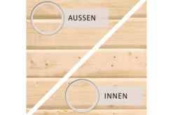 KARIBU Gartenhaus Radeburg 4, Naturbelassen, Fichtenholz 40mm, 528 X 368 X 231 Cm, Flachdach, Inkl. 2 Drehkippfenster 21 KARIBU Gartenhaus Radeburg 4, Naturbelassen, Fichtenholz 40mm, 528 X 368 X 231 Cm, Flachdach, Inkl. 2 Drehkippfenster -Gartenmoebel Verkaufs-Shop 30476 5 07.jpg