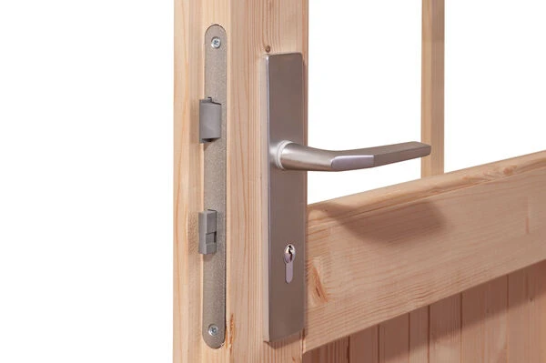 KARIBU Gartenhaus Radeburg 2, Terragrau, Fichtenholz 40mm, 724 X 309 X 229,5 Cm, Pultdach, Anbau 3,3m 5 KARIBU Gartenhaus Radeburg 2, Terragrau, Fichtenholz 40mm, 724 X 309 X 229,5 Cm, Pultdach, Anbau 3,3m – Bild 3