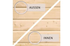 KARIBU Gartenhaus Radeburg 2, Naturbelassen, Fichtenholz 40mm, 724 X 309 X 229,5 Cm, Pultdach, Anbau 3,3m Mit Rückwand -Gartenmoebel Verkaufs-Shop 30478 1 07.jpg