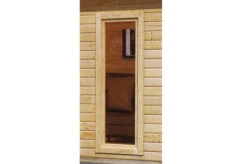KARIBU Gartenhaus Radeburg 3, Naturbelassen, Fichtenholz 40mm, 724 X 369 X 229,5 Cm, Pultdach, Anbau 3,3m 19 KARIBU Gartenhaus Radeburg 3, Naturbelassen, Fichtenholz 40mm, 724 X 369 X 229,5 Cm, Pultdach, Anbau 3,3m -Gartenmoebel Verkaufs-Shop 30479 1 06.jpg