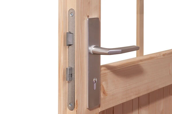 KARIBU Gartenhaus Radeburg 3, Terragrau, Fichtenholz 40mm, 724 X 369 X 229,5 Cm, Pultdach, Anbau 3,3m 6 KARIBU Gartenhaus Radeburg 3, Terragrau, Fichtenholz 40mm, 724 X 369 X 229,5 Cm, Pultdach, Anbau 3,3m – Bild 4