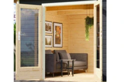 KARIBU Terrassenhaus Radeburg 5, Terragrau, Fichtenholz 38mm, 560 X 368 X 254 Cm, Flachdach 15 KARIBU Terrassenhaus Radeburg 5, Terragrau, Fichtenholz 38mm, 560 X 368 X 254 Cm, Flachdach -Gartenmoebel Verkaufs-Shop 30482 2 03.jpg