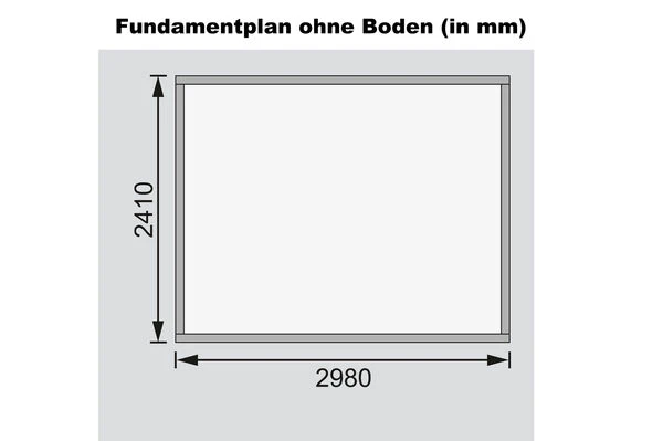 KARIBU Gartenhaus Askola 5, Terragrau, Fichtenholz 19mm, 330 X 246 X 211 Cm, Flachdach, Doppelflügeltür 8 KARIBU Gartenhaus Askola 5, Terragrau, Fichtenholz 19mm, 330 X 246 X 211 Cm, Flachdach, Doppelflügeltür – Bild 6