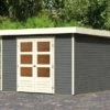 KARIBU Gartenhaus Askola 6, Terragrau, Fichtenholz 19mm, 334 X 306 X 216 Cm, Flachdach, Doppelflügeltür 1 KARIBU Gartenhaus Askola 6, Terragrau, Fichtenholz 19mm, 334 X 306 X 216 Cm, Flachdach, Doppelflügeltür -Gartenmoebel Verkaufs-Shop 30535 3 01.jpg