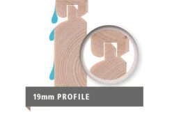 KARIBU Gartenhaus Askola 6, Naturbelassen, Fichtenholz 19mm, 334 X 306 X 216 Cm, Flachdach, Anbau 2,4m Mit Rückwand 19 KARIBU Gartenhaus Askola 6, Naturbelassen, Fichtenholz 19mm, 334 X 306 X 216 Cm, Flachdach, Anbau 2,4m Mit Rückwand -Gartenmoebel Verkaufs-Shop 30537 11 08.jpg