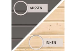 KARIBU Gartenhaus Askola 6, Terragrau, Fichtenholz 19mm, 591,5 X 306 X 216 Cm, Flachdach, Seitlicher Anbau 2,8m 15 KARIBU Gartenhaus Askola 6, Terragrau, Fichtenholz 19mm, 591,5 X 306 X 216 Cm, Flachdach, Seitlicher Anbau 2,8m -Gartenmoebel Verkaufs-Shop 30539 4 04.jpg