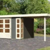 KARIBU Gartenhaus Kerko 5, Terragrau, Fichtenholz 19mm, 554 X 246 X 210 Cm, Flachdach, Anbau 2,4m 2 KARIBU Gartenhaus Kerko 5, Terragrau, Fichtenholz 19mm, 554 X 246 X 210 Cm, Flachdach, Anbau 2,4m -Gartenmoebel Verkaufs-Shop 30543 2 01.jpg