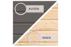 KARIBU Gartenhaus Stockach 2, Terragrau, Fichtenholz 19mm, 212 X 186 X 197 Cm, Pultdach, Doppelflügeltür -Gartenmoebel Verkaufs-Shop 30554 2 04.jpg