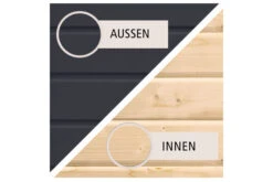 KARIBU Gartenhaus Bastrup 3, Anthrazit, Fichtenholz 28mm, 297 X 237 X 220 Cm, Pultdach, Eco Doppelflügeltür 15 KARIBU Gartenhaus Bastrup 3, Anthrazit, Fichtenholz 28mm, 297 X 237 X 220 Cm, Pultdach, Eco Doppelflügeltür -Gartenmoebel Verkaufs-Shop 30562 2 04.jpg