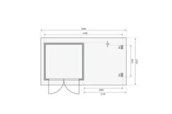 KARIBU Gartenhaus Bastrup2 , Naturbelassen, Fichtenholz 28mm, 454,5 X 237 X 220 Cm, Pultdach, Anbau 2m Mit Rückwand 17 KARIBU Gartenhaus Bastrup2 , Naturbelassen, Fichtenholz 28mm, 454,5 X 237 X 220 Cm, Pultdach, Anbau 2m Mit Rückwand -Gartenmoebel Verkaufs-Shop 30563 1 06.jpg