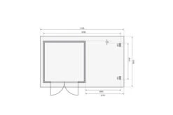 KARIBU Gartenhaus Bastrup5 , Naturbelassen, Fichtenholz 28mm, 514,5 X 297 X 222 Cm, Pultdach, Anbau 2m Mit Rückwand 17 KARIBU Gartenhaus Bastrup5 , Naturbelassen, Fichtenholz 28mm, 514,5 X 297 X 222 Cm, Pultdach, Anbau 2m Mit Rückwand -Gartenmoebel Verkaufs-Shop 30563 4 06.jpg