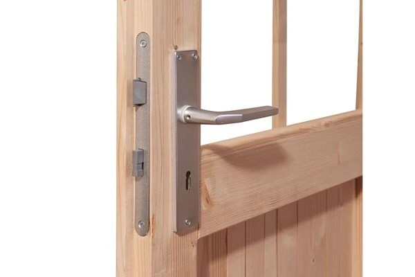 KARIBU Gartenhaus Bastrup8 , Naturbelassen, Fichtenholz 28mm, 604,5 X 297 X 222 Cm, Pultdach, Anbau 2m Mit Rückwand 5 KARIBU Gartenhaus Bastrup8 , Naturbelassen, Fichtenholz 28mm, 604,5 X 297 X 222 Cm, Pultdach, Anbau 2m Mit Rückwand – Bild 3