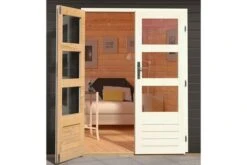 KARIBU Gartenhaus Bastrup2 , Anthrazit, Fichtenholz 28mm, 554 X 237 X 220 Cm, Pultdach, Anbau 3m Mit Rückwand -Gartenmoebel Verkaufs-Shop 30566 2 02.jpg