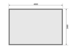 KARIBU Mittelwandhaus Mühlentrup 2, Naturbelassen, Fichtenholz 19mm, 428 X 272 X 212 Cm, Flachdach 18 KARIBU Mittelwandhaus Mühlentrup 2, Naturbelassen, Fichtenholz 19mm, 428 X 272 X 212 Cm, Flachdach -Gartenmoebel Verkaufs-Shop 30572 1 07.jpg