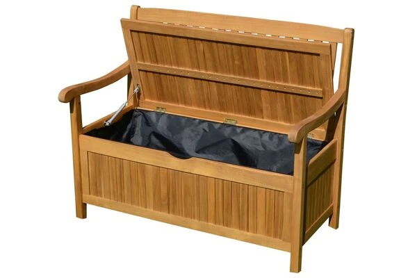 Ploß Aufbewahrungsbank, FSC-Akazie, 107 X 59 X 90 Cm, Inkl. Zinkbeschlägen 8 Ploß Aufbewahrungsbank, FSC-Akazie, 107 X 59 X 90 Cm, Inkl. Zinkbeschlägen – Bild 6