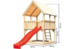 KARIBU Spielturm Luis, Fichtenholz 18 Mm, Naturbelassen 10 KARIBU Spielturm Luis, Fichtenholz 18 Mm, Naturbelassen -Gartenmoebel Verkaufs-Shop 3 17785 7.jpg