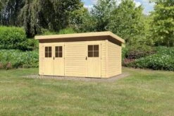 KARIBU Gartenhaus Mattrup, Fichtenholz 28 Mm, Flachdach 8 KARIBU Gartenhaus Mattrup, Fichtenholz 28 Mm, Flachdach -Gartenmoebel Verkaufs-Shop 3 18039 1.jpg