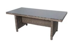 OUTFLEXX Dining Set, Grau, Polyrattan, Tisch 200 X 95 Cm, 6 Sessel, Verstellbar 15 OUTFLEXX Dining Set, Grau, Polyrattan, Tisch 200 X 95 Cm, 6 Sessel, Verstellbar -Gartenmoebel Verkaufs-Shop 3 18922.jpg