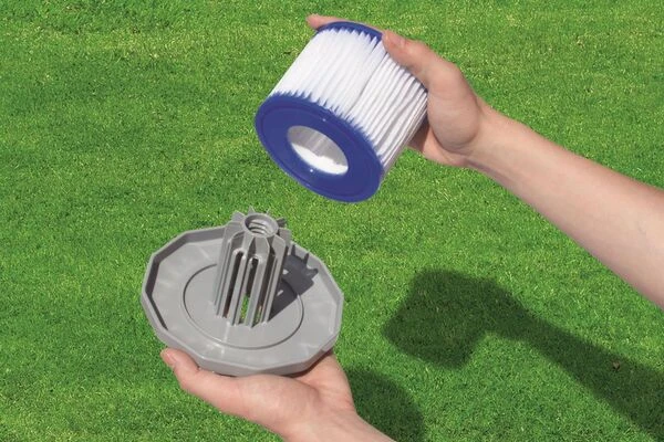 BESTWAY Lay-Z-Spa 2er Set Filterkartuschen Größe VI Für Whirlpools, Weiß, Vlies 5 BESTWAY Lay-Z-Spa 2er Set Filterkartuschen Größe VI Für Whirlpools, Weiß, Vlies – Bild 3