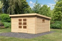 KARIBU Blockbohlenhaus Trittau 6, Fichtenholz Ca. 40 Mm, Pultdach, -Gartenmoebel Verkaufs-Shop 3 19434.jpg