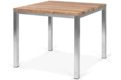 STERN Cardiff Esstischgruppe, Silber/taupe, Edelstahl/Teak, Tisch 90 X 90 Cm, 4 Multipositionssessel 11 STERN Cardiff Esstischgruppe, Silber/taupe, Edelstahl/Teak, Tisch 90 X 90 Cm, 4 Multipositionssessel -Gartenmoebel Verkaufs-Shop 3 19720.jpg