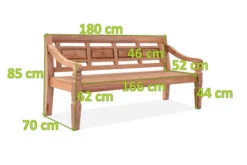 OUTFLEXX Bank, Natur, Recycled FSC®-Teak, 180x70x85cm, Aufwändig Gestaltet, Mit Armlehnen 7 OUTFLEXX Bank, Natur, Recycled FSC®-Teak, 180x70x85cm, Aufwändig Gestaltet, Mit Armlehnen -Gartenmoebel Verkaufs-Shop 3 20297.jpg