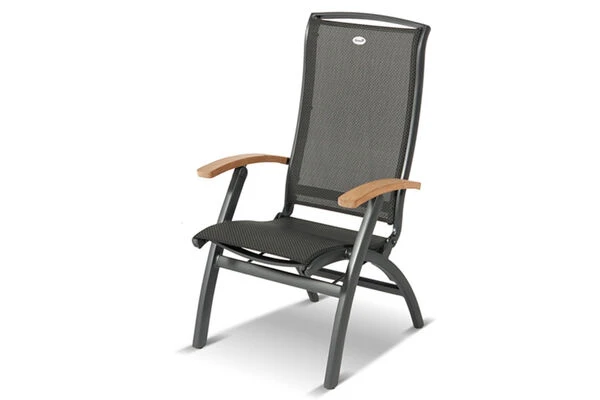 HARTMAN Sondermodell Xanadu / Da Vinci Sitzgruppe, Xerix/anthrazit, Alu/Glaskeramik, 6 Diningsessel, 2 Multipos, 220/280x100cm 5 HARTMAN Sondermodell Xanadu / Da Vinci Sitzgruppe, Xerix/anthrazit, Alu/Glaskeramik, 6 Diningsessel, 2 Multipos, 220/280x100cm – Bild 3