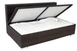 OUTFLEXX 2-Sitzer Mittelelement, Braun, Polyrattan, 140x85x70cm, Inkl. Polster, Wasserfeste Kissenbox 8 OUTFLEXX 2-Sitzer Mittelelement, Braun, Polyrattan, 140x85x70cm, Inkl. Polster, Wasserfeste Kissenbox -Gartenmoebel Verkaufs-Shop 3 2393 16 BOX.jpg
