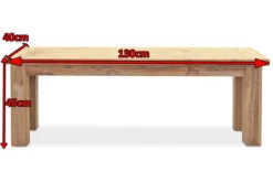 OUTFLEXX Sitzbank, Natur, Recyceltes SLVK-Teakholz, 130 X 40 X 45 Cm -Gartenmoebel Verkaufs-Shop 4 13424 1.jpg