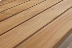 OUTFLEXX Gartenbank, FSC-Teakholz/Edelstahl, 3-Sitzer, 160x55x80cm -Gartenmoebel Verkaufs-Shop 4 13536.jpg