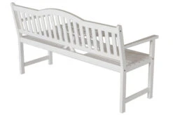 VILLANA Gartenbank, Weiß, Akazienholz, 152 X 59 X 86 Cm, 2-3 Personen, Klapptisch-Funktion 19 VILLANA Gartenbank, Weiß, Akazienholz, 152 X 59 X 86 Cm, 2-3 Personen, Klapptisch-Funktion -Gartenmoebel Verkaufs-Shop 4 13851.jpg