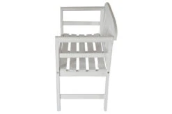 VILLANA Gartenbank, Weiß, Akazienholz, 128 X 54 X 81 Cm, 2 Personen -Gartenmoebel Verkaufs-Shop 4 13853.jpg