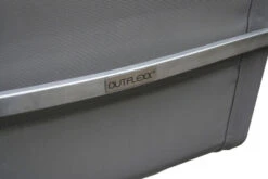 OUTFLEXX Esstischgruppe, Taupe, Edelstahl/Teak, Tisch 180x90cm, 6 Stapelstühle Gepolstert 14 OUTFLEXX Esstischgruppe, Taupe, Edelstahl/Teak, Tisch 180x90cm, 6 Stapelstühle Gepolstert -Gartenmoebel Verkaufs-Shop 4 14196.jpg