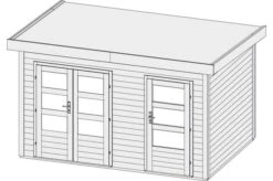 KARIBU Gartenhaus Schönbuch, Fichtenholz 38 Mm, Naturbelassen 9 KARIBU Gartenhaus Schönbuch, Fichtenholz 38 Mm, Naturbelassen -Gartenmoebel Verkaufs-Shop 4 18040 1.jpg
