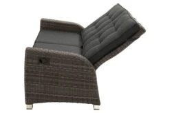 Ploß Rocking Comfort Dining / Lounge 2-Sitzer Sofa, Grau/braun-meliert, Polyrattan, 148x85x112 Cm, Verstellbar -Gartenmoebel Verkaufs-Shop 4 18206.jpg