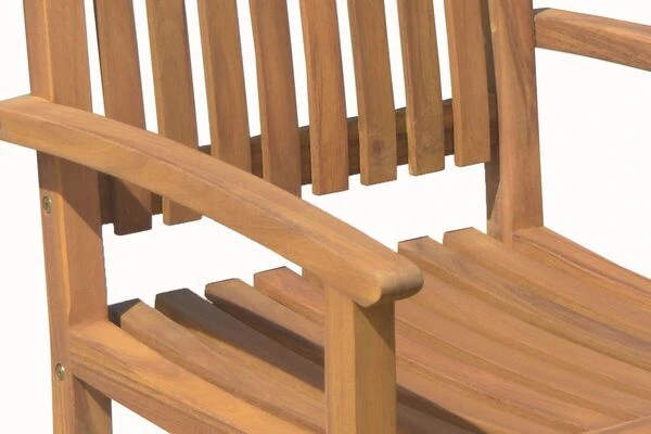 OUTFLEXX Esstischgarnitur, Natur, FSC-Akazienholz, Tisch 160 X 90 Cm, 6 Gartenstühle 10 OUTFLEXX Esstischgarnitur, Natur, FSC-Akazienholz, Tisch 160 X 90 Cm, 6 Gartenstühle – Bild 8