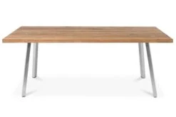 STERN Cardiff Esstischgruppe, Silber/taupe, Edelstahl/Teak, Tisch A-Gestell 220 X 100 Cm, 6 Multipositionssessel 12 STERN Cardiff Esstischgruppe, Silber/taupe, Edelstahl/Teak, Tisch A-Gestell 220 X 100 Cm, 6 Multipositionssessel -Gartenmoebel Verkaufs-Shop 4 19716.jpg