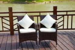 OUTFLEXX Dining Set, Braun Marmoriert, Polyrattan, Tisch 180x100cm, Spraystone, 6mm, 6 Sessel -Gartenmoebel Verkaufs-Shop 4 21232.jpg