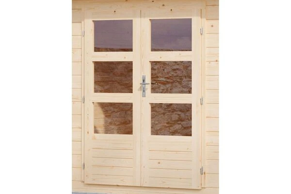 KARIBU Gartenhaus Northeim 5, Fichtenholz 38 Mm, Pultdach 7 KARIBU Gartenhaus Northeim 5, Fichtenholz 38 Mm, Pultdach – Bild 5