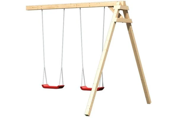 KARIBU Spielhaus Frieda, Fichtenholz Ca. 18 Mm, Satteldach 7 KARIBU Spielhaus Frieda, Fichtenholz Ca. 18 Mm, Satteldach – Bild 5