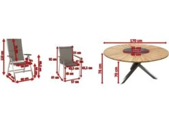 STERN Cardiff Esstischgruppe, Silber/taupe, Edelstahl/FSC-Teak, Tisch Ø 170 Cm, 4 Stapel-, 2 Multipositionssessel 12 STERN Cardiff Esstischgruppe, Silber/taupe, Edelstahl/FSC-Teak, Tisch Ø 170 Cm, 4 Stapel-, 2 Multipositionssessel -Gartenmoebel Verkaufs-Shop 5 19703.jpg