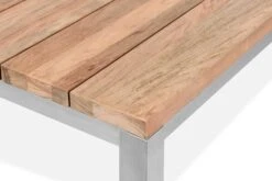 OUTFLEXX Esstischgarnitur, Edelstahl / FSC-Teak, Tisch 200 X 100 Cm, 6 Freischwinger Padded, Schwarz -Gartenmoebel Verkaufs-Shop 6 17300.jpg