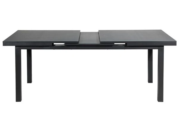 OUTFLEXX Premium Esstischgarnitur, OUTFLEXX® Anthrazit Matt, Alu/Textilene, Tisch 180/240x100cm, 8 Multipositionssessel 8 OUTFLEXX Premium Esstischgarnitur, OUTFLEXX® Anthrazit Matt, Alu/Textilene, Tisch 180/240x100cm, 8 Multipositionssessel – Bild 6