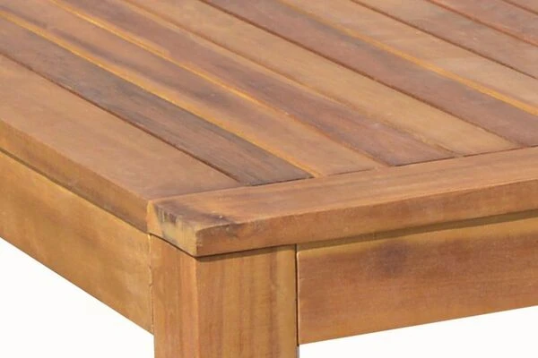 OUTFLEXX Esstischgarnitur, Natur, FSC-Akazienholz, Tisch 160 X 90 Cm, 4 Klappsessel 8 OUTFLEXX Esstischgarnitur, Natur, FSC-Akazienholz, Tisch 160 X 90 Cm, 4 Klappsessel – Bild 6