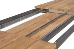 STERN Cardiff Esstischgruppe, Silber/taupe, Edelstahl/FSC-Teak, Tisch 220/340 X 100 Cm, 6 Multipositionssessel 14 STERN Cardiff Esstischgruppe, Silber/taupe, Edelstahl/FSC-Teak, Tisch 220/340 X 100 Cm, 6 Multipositionssessel -Gartenmoebel Verkaufs-Shop 6 19695.jpg